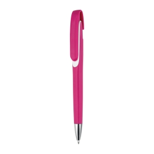 BALIKLI PEMBE PLASTİK TÜKENMEZ KALEM