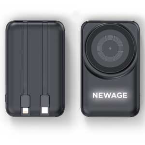 AĞVA 10.000 MAH SİYAH MAGSAFE  ve  WIRELESS POWERBANK