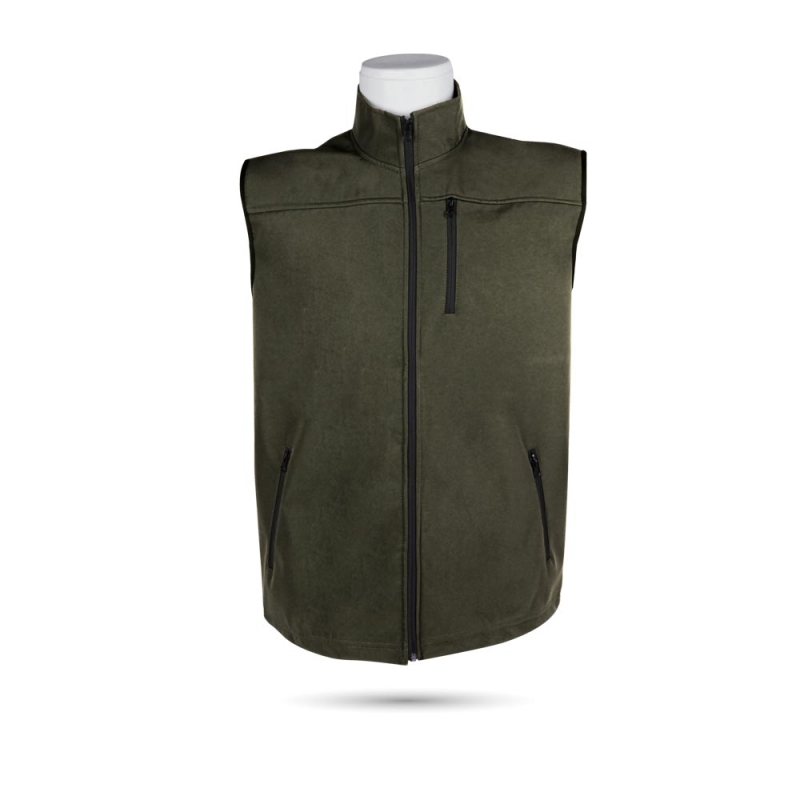 PALANDÖKEN SOFTSHELL KOYU YEŞİL S YELEK