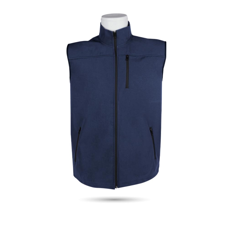 PALANDÖKEN SOFTSHELL LACİVERT L YELEK
