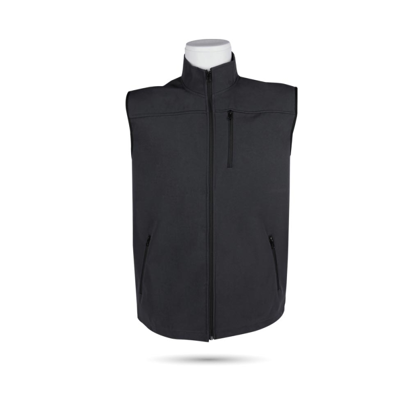 PALANDÖKEN SOFTSHELL SİYAH M YELEK